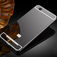 Luxury Plating Frame Mirror Back Case For Xiaomi Redmi 4a/redmi 4a Global Edition