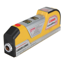 Lv02 Laser Level Horizon Vertical Measure Tape 8ft Aligner Ruler