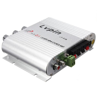 Lvpin Lp 838 20w 12v Super Bass Mini Hi Fi Stereo Amplifier Booster Radio Mp3