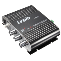 Lvpin Lp 838 Car Home Mini Hi Fi Stereo Amplifier Booster Radio Mp3 Super Bass 200w 2.1Ch 12v