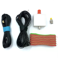LW1650 Draagbare Kortegolfantenne Kit 1.6 50MHz Radio Tuner HAM 16,2M Geïsoleerd Koperdraad 9:1 Balun 6M Coaxkabel SMA n