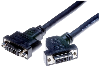 Lyndahl LKPK004 DVI kabel DVI Aansluitkabel DVI I 24+5 polige bus, DVI I 24+5 polige bus 0.2 M Zwart