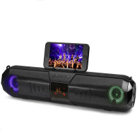 Subwoofer bluetooth 4.1 Luidspreker Karaoke 1800 mAh Home Theater Surround Sound Luidsprekersysteem TV Soundbar