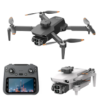 LYZRC L106 1 GPS 5G WiFi FPV met 5,9 inch LCD scherm Controller 720P HD Dubbele Camera Servo Gimbal 360° Obstakelvermijd