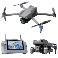 LYZRC L300 AIR PRO MAX GPS 5G WiFi FPV met 5,9 inch LCD scherm Controller 720P HD Dual Camera Servo Gimbal 360° Obstacle