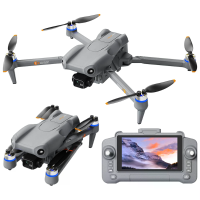 LYZRC L300 MAX GPS 5G WiFi FPV met 5,9 inch LCD scherm Besturing 1080P HD dual camera 3 assige EIS gimbal 360° obstakelv