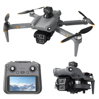 LYZRC L300 Ultra GPS 5G Digitalee FPV met 4,3 inch Aanraakbaar LCD scherm Controller 4K HD Dubbele Camera Servo Gimbal 3