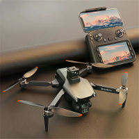 LYZRC L600 1 PRO GPS 5G WiFi FPV met 4,5 inch LCD scherm Controller 4K HD dubbele camera Servo gimbal 360° obstakelvermi