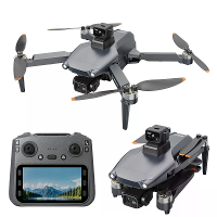 LYZRC L600 1 PRO MAX GPS 5G WiFi FPV met 5,9 inch LCD Scherm Controller 4K HD Dual Camera 3 Axis EIS Gimbal 360° Obstake