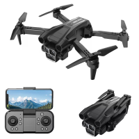 LYZRC N602 WiFi FPV met elektrische aanpassing HD dubbele camera optisch flow positionering opvouwbare RC drone quadcopt