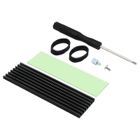 M.2 NVMe SSD Heatsink met thermisch pad Koellichaam Aluminiumlegering hittebestendigheid Computeraccessoires