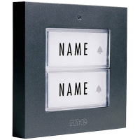 M e modern electronics 41273 Zender voor Draadloze deurbel Met naambord