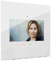 M e modern electronics VDV 1007 W Binnenunit voor Video deurintercom Radiografisch Wit