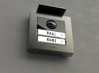 M e modern electronics VDV 2020 A Buitenunit voor Video deurintercom Kabelgebonden, RFID Antraciet