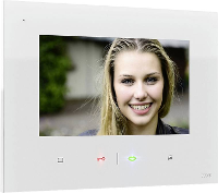 M e modern electronics VDV 807 Binnenunit voor Video deurintercom Kabelgebonden Wit