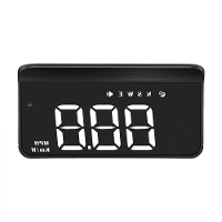 M1/M3 Auto HUD OBD2 Head Up Display Projectie op Glas Auto Snelheid Voorruit Projector Snelheidsmeter Alarm Elektronisch