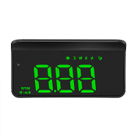 M1 Multifunctionele Nieuwe Energieauto HUD Head up Display GPS Snelheidsmeter Dashboard Projectie Groen Licht USB Oplaad