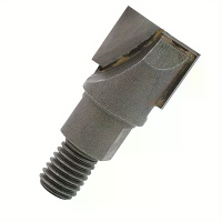 M10 Carbid Spiraal Onderhoudsmes Tungsten Stalen Blade Antiroest Coating Slot Gat Openaar Houten Deur Gereedschap