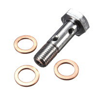 M10 X 1.25 Brake Caliper Master Cylinder Stainless Double Banjo Bolt Motorcycle