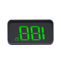 M2 KM/U / MPH HUD Auto Hoofdweergave GPS Snelheidsmeter Kompas Auto Dashboard Scherm Universele GPS HD Auto Opzoekweerga