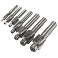 M3.2 M12.4 Hss Counterbore End Mill Cutter Cnc Bit