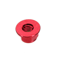 M3m4 Red/blue Alluminium Alloy Flange Nut And Locknut