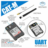 M5Stack STAMP CATM Internationale versie CatM&NB IoT Dual Mode draadloze communicatiemodule