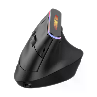 M820 Ergonomische Verticale Draadloze Muis 800 1600DPI 2,4G/bluetooth Dubbele Modus Oplaadbare Stille Muizen voor PC Lap