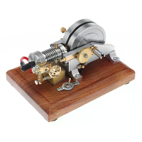 OKMO M96 Oddball Mini Horizontale Luchtgekoelde Eencilinder 4 Takt Hit and Miss Gas Motor Fysica Wetenschap Educatief Le
