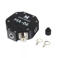 MA 06 Kortbandantennebasis 100W hoog vermogen met ingebouwde 1:1 Balun 3D geprint ABS draagbaar Positieve verticale hori