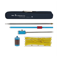 MA 12 Draagbare Korte Golf GP Antenne 7 50MHz Multiband Hoge Prestaties 100W HAM Radio Accessoire Blauw Rood
