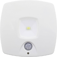 MÃ¼ller Licht 27700015 LED nachtlamp met bewegingsmelder Vierkant LED Daglicht wit Wit