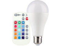 MÃ¼ller Licht LED Energielabel A+ (A++   E) E27 Peer 10 W = 60 W RGBW (Ã x l) 65 mm x 130 mm Colorchanging, Dimbaar, incl. Afstandsbediening 1 stuks