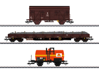 MÃ¤rklin 47103 H0 3 delige set goederenwagons van colas rail van de SNCF