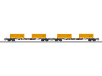 MÃ¤rklin 47131 H0 Set van 2 containerwagons Erdaushub Stuttgart 21