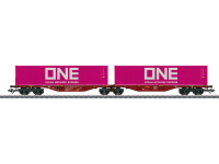 MÃ¤rklin 47808 H0 dubbele containerwagen Touax
