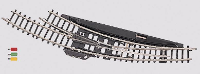 8569 Z Märklin miniclub rails Gebogen wissel, Elektromechanisch, Rechts 30 ° 195 mm 1 stuk(s)