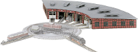 MÃ¤rklin 89835 Z Ronde locomotievenloods, uitbreiding