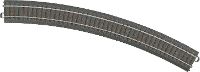 H0 Märklin C rails (met ballastbed) 24530 Gebogen rails 6 stuk(s)