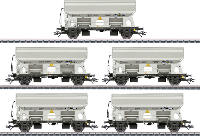 Märklin 046306 Zwenkdakwagen Tds van Armita Wagons Amsterdam B.V., Set van 5 stuks