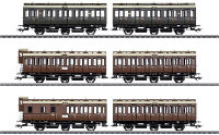 Märklin 42047 H0 set van 6 coupérijtuigen van de KPEV
