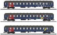 Märklin 42698 H0 personenrijsset BCM, 2e klas van de DSB