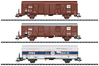 Märklin 47316 H0 3 goederenwagens Gbs 14 m Frico van de NS