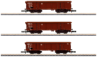 Märklin 86682 Z set van 3 rolluikwagens TAMs 886 van de DB
