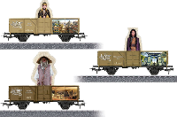MÃ¤rklin Start up 44816 H0 3 delige set goederenwagons Jim knop en Jut Set 2
