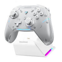 Machenike G5pro Tri mode draadloze gaming controller Hall Trigger Joystick Mecha Tactile knoppen RGB Light Strip bluetoo