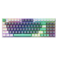 MACHENIKE K500 Pro 94 Keys Tri mode Mechanisch Gaming Toetsenbord Met Hot verwisselbaar GR Aangepaste Schakelaar RGB 2.4