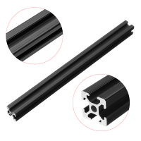 Machifit 250mm Length Black Anodized 2020 T Slot Aluminum Profiles Extrusion Frame For CNC