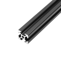 Machifit 800mm Length Black Anodized 2020 T Slot Aluminum Profiles Extrusion Frame For CNC