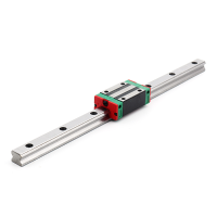 Machifit Hgr20 Linear Guide Rail 400mm Square With Hgh20 Slider Block Cnc Parts